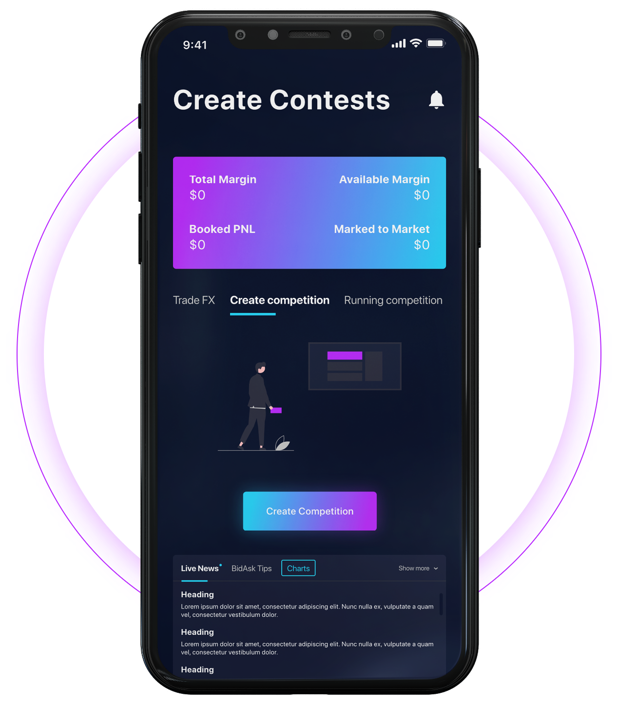 Create Forex Trading Game Contest